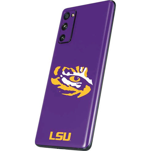 Louisiana State University - LSU Tiger Eye Logo Galaxy S20 Fan Edition Skin
